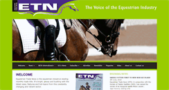 Desktop Screenshot of equestriantradenews.com